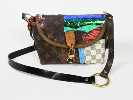 Scrap LV bag Fashion