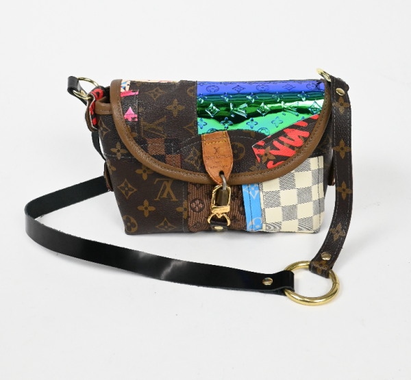 Scrap LV bag Fashion