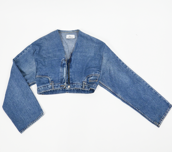 Denim Pants Jacket (Size M L) Online Sale