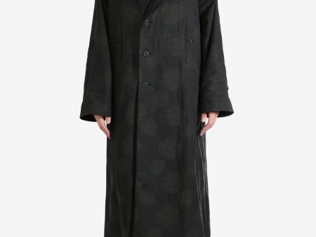 YOHJI YAMAMOTO POUR HOMME - Men I-Lining Pt Raglan Coat on Sale