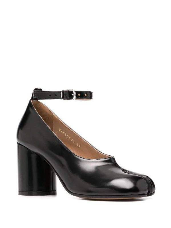 MAISON MARGIELA - Women Tabi Mary Jane Ankle Strap Pumps Supply