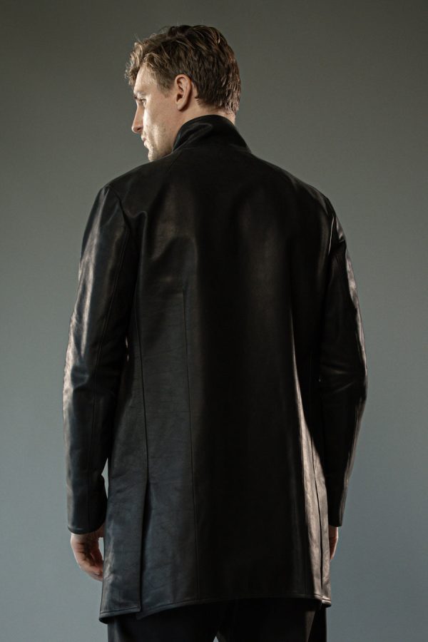 RORKE BADER - Men Terminal Leather Coat Online Sale