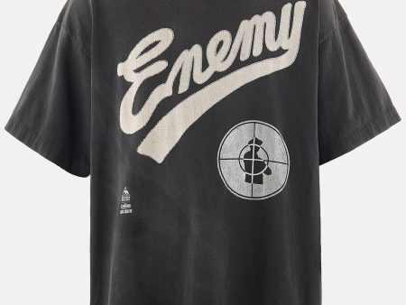 SAINT MXXXXXX X PUBLIC ENEMY - Men Snt Enemy SS Tee Hot on Sale