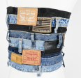 Denim Waist Band Corset (XS S) Online