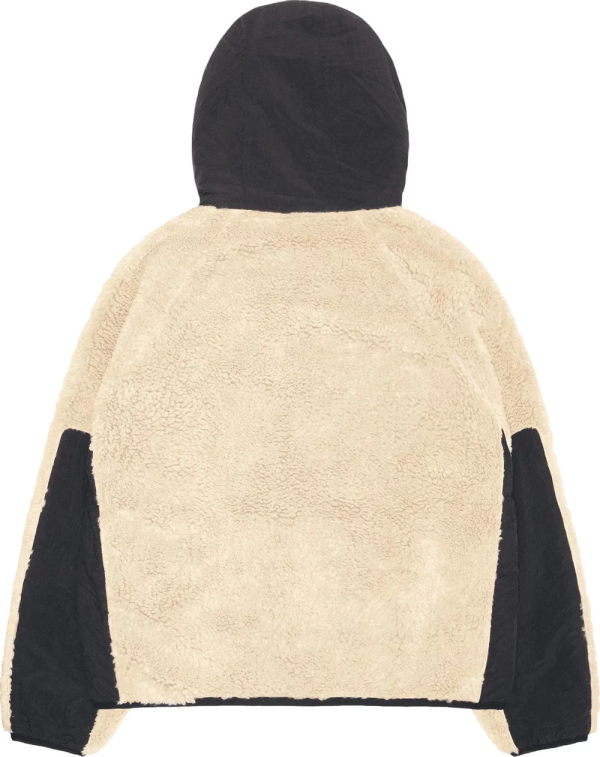 STUSSY - Men Sherpa Paneled Hooded Jacket Online now