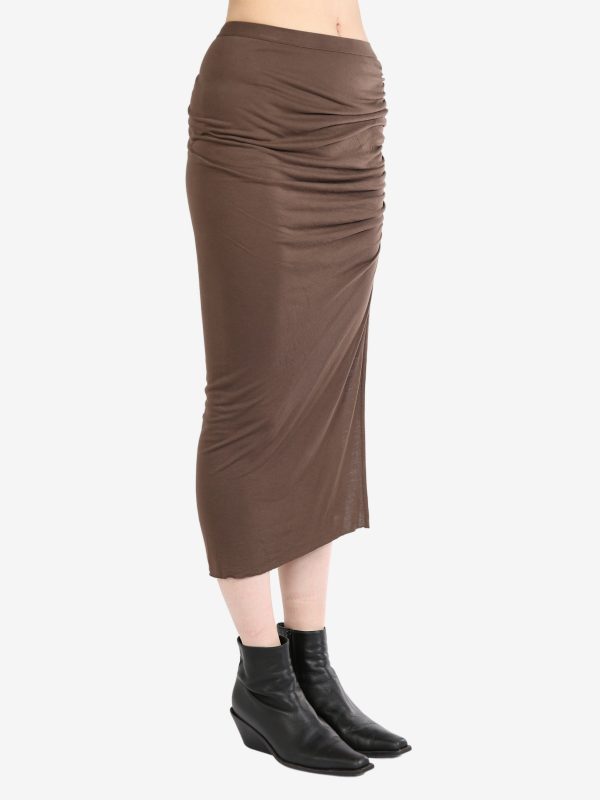 RICK OWENS LILIES - Women Svita Knee Skirt Online Sale