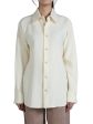 AURALEE - Women Tense Wool Double Cloth Shirt Discount