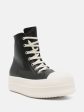 RICK OWENS - Women Leather Mega Bumper Sneaks Online now