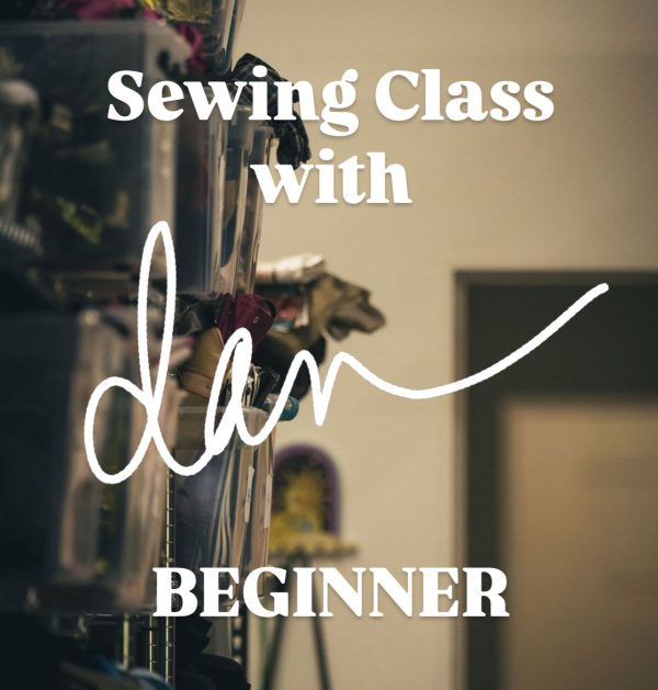 Beginner sewing (February 22nd 11-2pm) on Sale