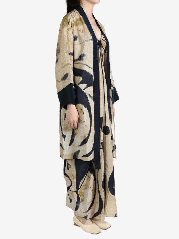 YANGKEHAN - Women Moonlight Tune Robe Coat on Sale