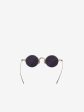 RIGARDS X ZIGGY CHEN - 925 Sterling Silver Sunglasses Sterling Silver Clear Lens Polished Fashion