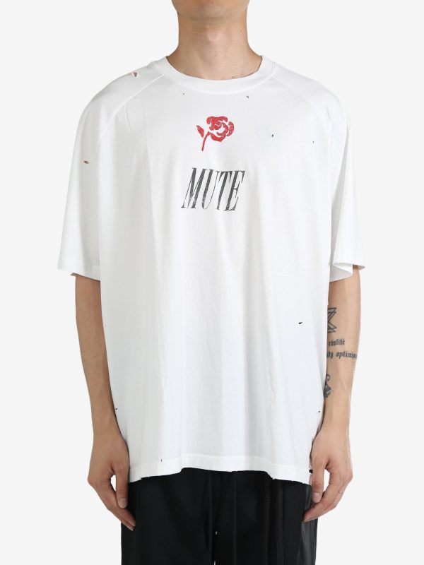 SONG FOR THE MUTE - Men  MUTE  Raglan Tee For Sale