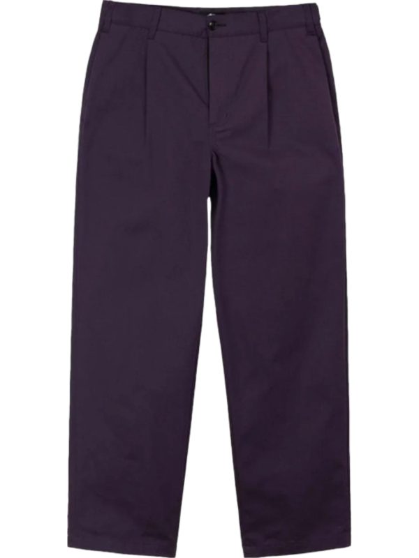 STUSSY - Men Twill Volume Pleated Trouser Online