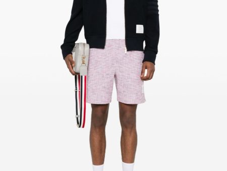 THOM BROWNE - Men Zip Up Funnel Neck Jacket Hot on Sale