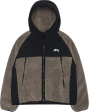 STUSSY - Men Sherpa Paneled Hooded Jacket Online Sale