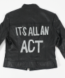 RUNWAY  ITS ALL AN ACT  leather jacket Online Sale