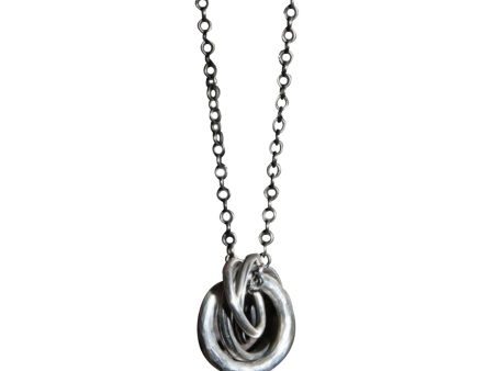 WERKSTATT MUNCHEN - Necklace Four Rings M3731 Online