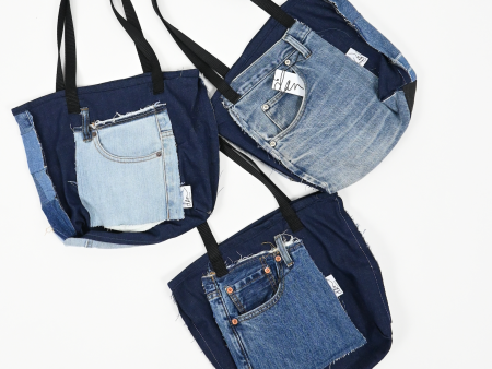 Denim Tote Bags Discount