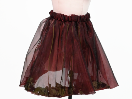 Dried rose skirt For Sale