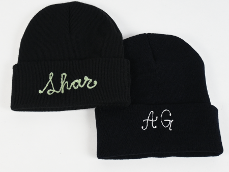 Custom Chain stitched classic beanie For Sale