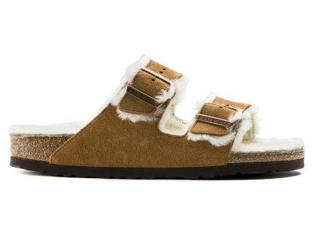 BIRKENSTOCK - Women Arizona Shearling Sandals Cheap