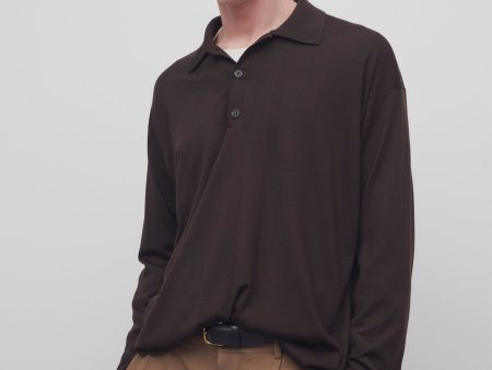 THE ROW - Men Djon Wool Polo Supply