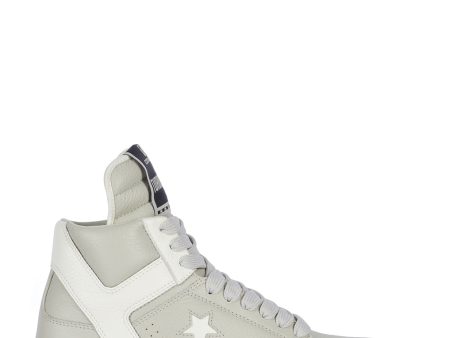 RICK OWENS DRKSHDW X CONVERSE - Leather Mid Turbowpn Sneaker Online now