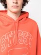 STUSSY - Men Short-Sleeve Boxy Cropped Hoodie Discount