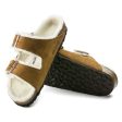 BIRKENSTOCK - Women Arizona Shearling Sandals Cheap