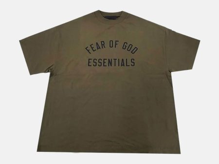 FEAR OF GOD ESSENTIALS - Men Jersey Crewneck Tee For Cheap