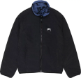 STUSSY - Men Sherpa Reversible Stamp Jacket Online now