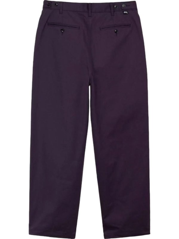 STUSSY - Men Twill Volume Pleated Trouser Online