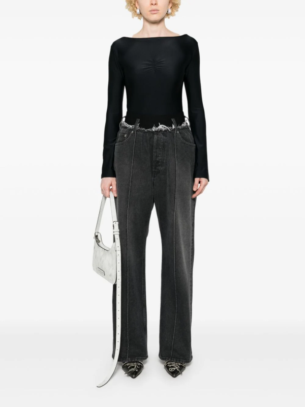 ALAINPAUL - Women Denim Elasticated Pant Online now