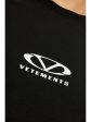 VETEMENTS - Unisex Oval Logo Fitted T-shirt Online