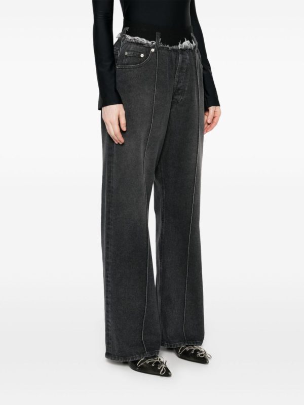 ALAINPAUL - Women Denim Elasticated Pant Online now