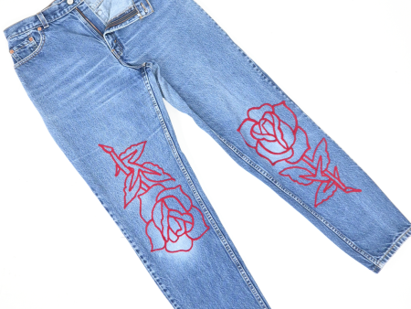 TATTOO PANTS (30 32) on Sale