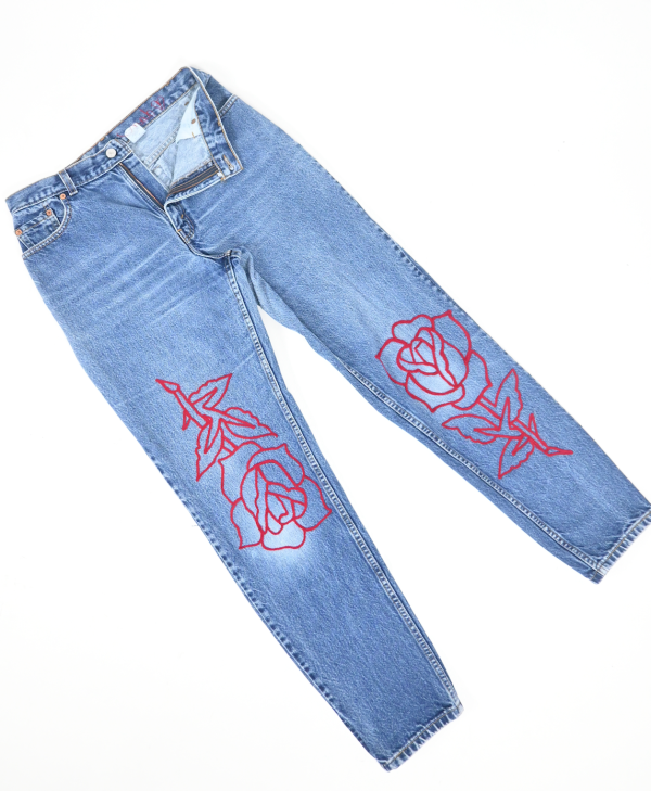 TATTOO PANTS (30 32) on Sale