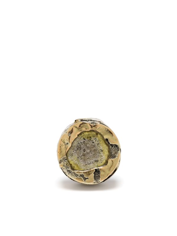 PARTS OF FOUR - Stud Earring (Fuse, 0.2 CT, Yellow Diamond Slab, DA18K+YDIA) Online