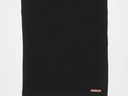 ACNE STUDIOS - Unisex Fringe Oversized Wool Scarf Hot on Sale