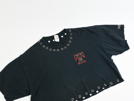 TACOMA silver GROMMET TEE (XL) Online Sale