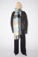 ACNE STUDIOS - Unisex Mohair Checked Scarf For Discount