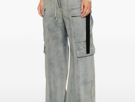 RICK OWENS DRKSHDW - Women Denim Double Cargo Jumbo Belas Online Sale