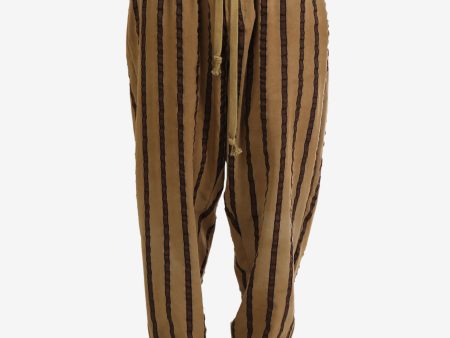 UMA WANG - Men Toffee Pigiama Pants For Sale