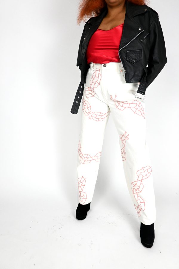 TATTOO PANTS (36 32) Online Sale