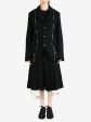 COMME DES GARCONS BLACK - Wool Zipper Accent Jacket Discount