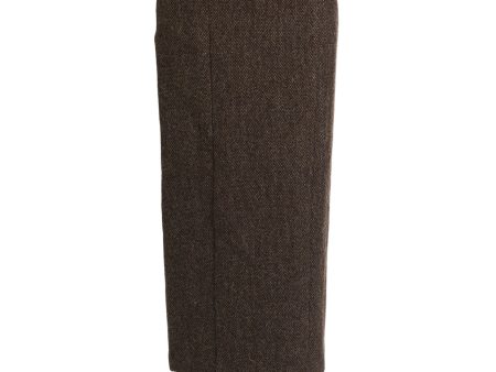 AURALEE - Women Lama Shetland Wool Tweed Skirt Hot on Sale