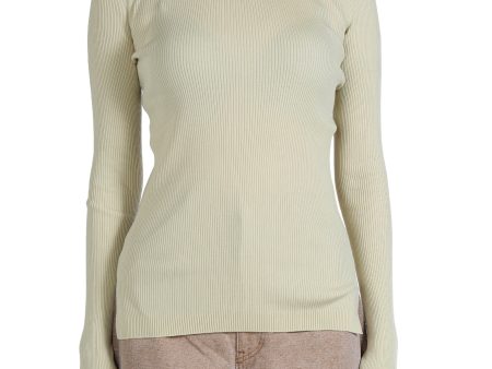 AURALEE - Women Super Fine Wool High Gauge Rib Knit P O For Discount