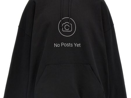 VETEMENTS - Unisex No Posts Cropped Boxy Hoodie For Sale