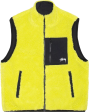 STUSSY - Men Sherpa Reversible Vest Online Hot Sale