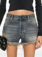 BALENCIAGA - Women Mini Denim Shorts For Cheap